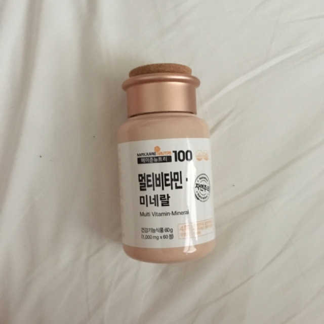 [메이준뉴트리] 멀티비타민and미네랄 1병, 1개월 분 리뷰 사진