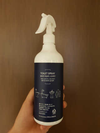 셀로몬 토일렛 스프레이 500ml — 2.33점을 준 리뷰어가 2018년 5월 올린 사용 사진
