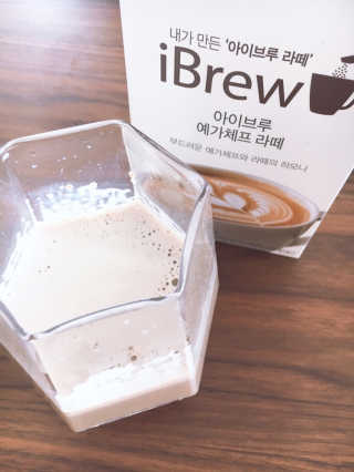 한국맥널티 아이브루 라떼 10T 3종 — 5점을 준 리뷰어가 2019년 10월 올린 사용 사진