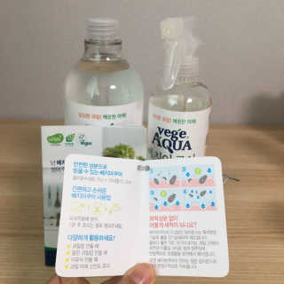 베지아쿠아 475ml + 리필 1000ml 1Set — 5점을 준 리뷰어가 2019년 8월 올린 사용 사진