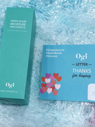 오지아이 워터 밤 모이스처 스킨 에센스 180ml — 5점을 준 리뷰어가 2019년 12월 올린 사용 사진