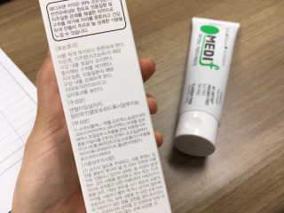 메디프랜천연잇몸치약 메디프랜치약 — 4점을 준 리뷰어가 2018년 5월 올린 사용 사진