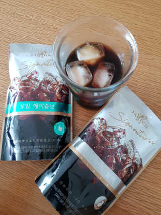 (주)쟈뎅 쟈뎅 시그니처 블랙, 헤이즐넛 230ml — 5점을 준 리뷰어가 2018년 7월 올린 사용 사진