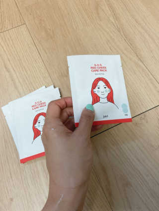 자이엘 S.O.S 레드 칙 케어팩 2 Box — 5점을 준 리뷰어가 2019년 11월 올린 사용 사진