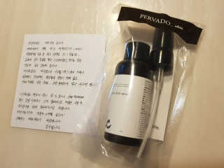PERVADO 페르바도 산소계 살균소독제 칙, CHIC 60ml — 5점을 준 리뷰어가 2018년 10월 올린 사용 사진