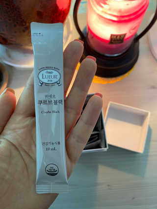 [하우투잇] 뤼에르 쿠르브 블랙 10ml x 30포 총 300ml — 5점을 준 리뷰어가 2020년 3월 올린 사용 사진