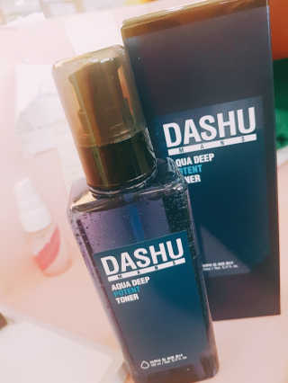 다슈코리아 다슈 맨즈 아쿠아 딥 포텐 토너 153ml — 3.5점을 준 리뷰어가 2019년 6월 올린 사용 사진