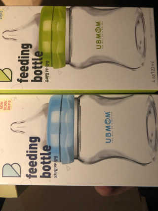 유비맘 신생아젖병 120ml 트리플팩_ 젖꼭지 포함 — 5점을 준 리뷰어가 2020년 3월 올린 사용 사진