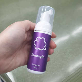 폼글 I foamgle [폼글] 거품가글 50ml 3종 - 민트, 라벤더, 라즈베리 — 5점을 준 리뷰어가 2019년 11월 올린 사용 사진