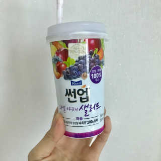 과일야채샐러드 썬업 과일야채 샐러드 3종 — 3점을 준 리뷰어가 2018년 7월 올린 사용 사진