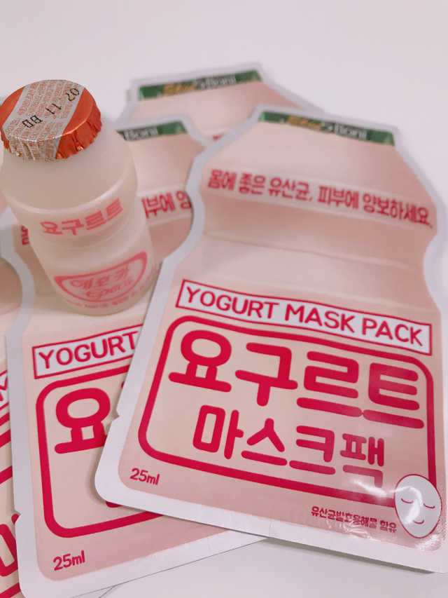 스킨스보니 요거트 마스크팩 리뷰 사진