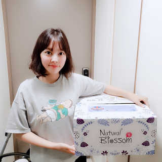 네추럴블라썸 NATURAL BLOSSOM 슈퍼 얇은 바지 기저귀 — 5점을 준 리뷰어가 2018년 10월 올린 사용 사진