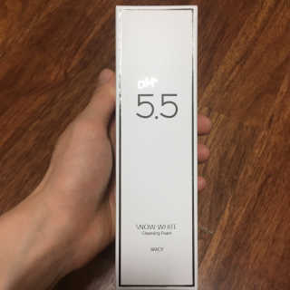 포므시 스노우화이트클렌징폼pH5.5 — 5점을 준 리뷰어가 2019년 8월 올린 사용 사진