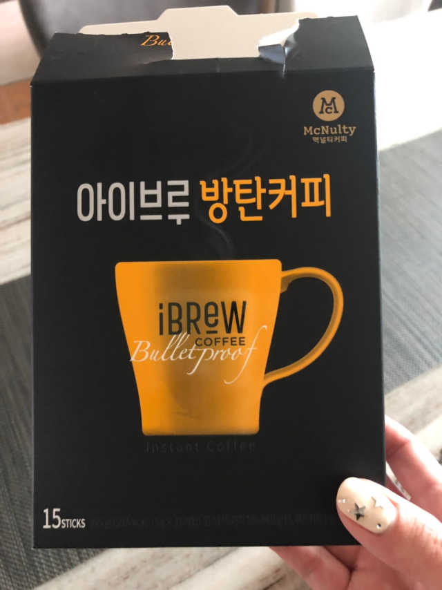 아이브루 방탄커피 리뷰 사진