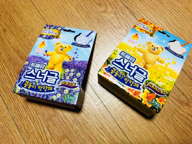 스너글 곰돌이 방향제 리뷰 사진
