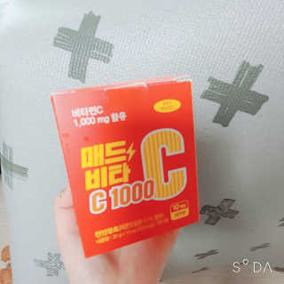매드비타C 1000 — 4.5점을 준 리뷰어가 2019년 4월 올린 사용 사진