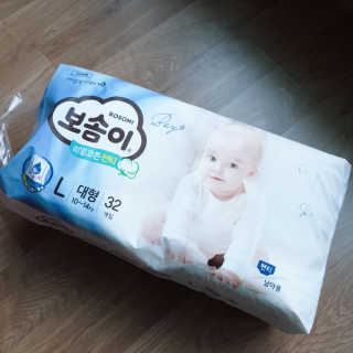 보솜이 리얼코튼 팬티형 — 4점을 준 리뷰어가 2019년 3월 올린 사용 사진