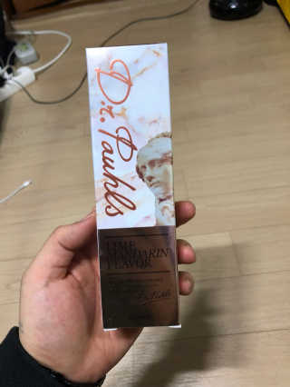 큐어스크립트 닥터폴스 치약 라임만다린향 — 4점을 준 리뷰어가 2018년 3월 올린 사용 사진