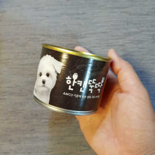 펫토리아 한캔뚝딱 best 강아지캔,고양이주식캔 — 4점을 준 리뷰어가 2019년 6월 올린 사용 사진