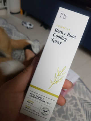 달리프 클로렐라 베러 루트 쿨링 스프레이 100ml — 5점을 준 리뷰어가 2019년 6월 올린 사용 사진