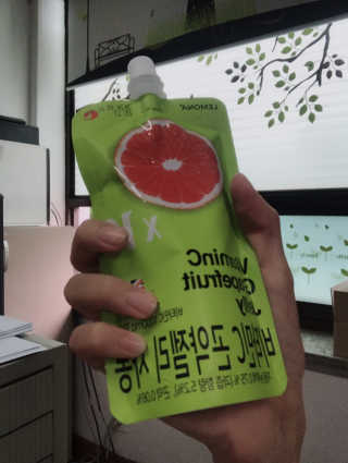 푸드마스터그룹 레모나 비타민C 곤약젤리 2종 — 3.5점을 준 리뷰어가 2019년 6월 올린 사용 사진