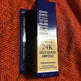 비알티씨 프레스티지 24K 골드 캐비어 앰플 — 5점을 준 리뷰어가 2019년 3월 올린 사용 사진