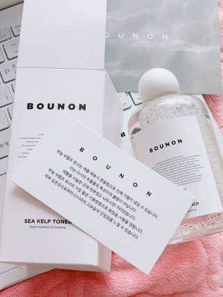 BOUNON 부농 씨켈프 토너 — 4.5점을 준 리뷰어가 2019년 4월 올린 사용 사진