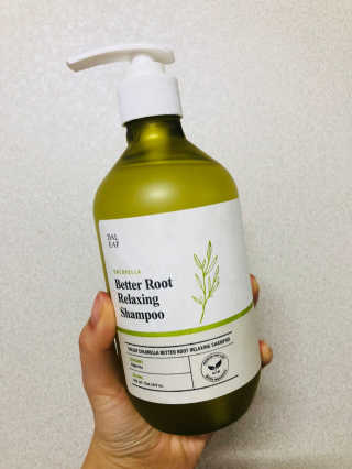 달리프 클로렐라 베러 루트 릴렉싱 샴푸 500ml — 4.5점을 준 리뷰어가 2018년 12월 올린 사용 사진