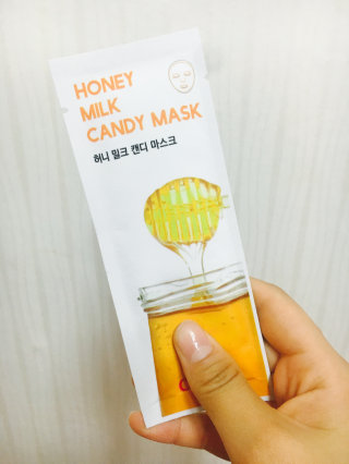 캔디오레이디 허니밀크 캔디마스크 — 4점을 준 리뷰어가 2016년 7월 올린 사용 사진
