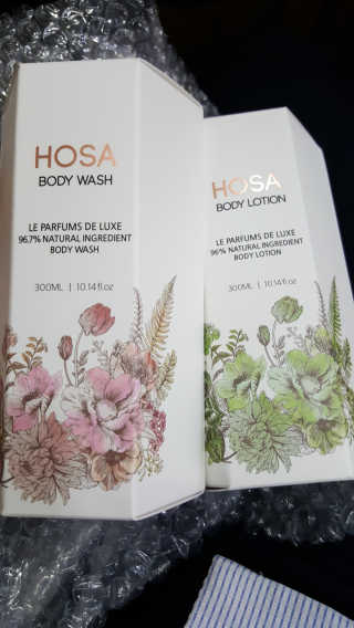 HOSA BODY WASH+BODY LOTION — 5점을 준 리뷰어가 2018년 3월 올린 사용 사진