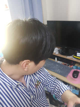 다슈코리아 다슈 데일리 탈모완화 초강력 헤어 스프레이 — 4.5점을 준 리뷰어가 2019년 6월 올린 사용 사진