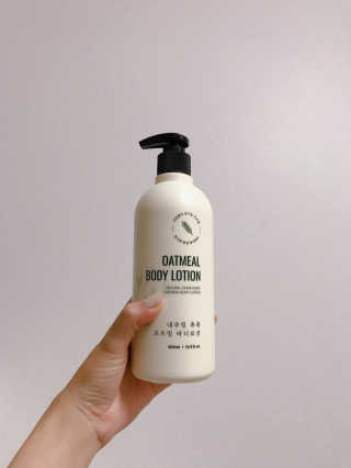 (주)에네스티 내추럴 촉촉  오트밀 바디로션 500ml — 5점을 준 리뷰어가 2019년 10월 올린 사용 사진