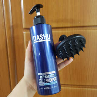 다슈코리아 다슈 단백질 한방 두피 골드 샴푸 500ml +샴푸브러쉬 — 4점을 준 리뷰어가 2019년 5월 올린 사용 사진
