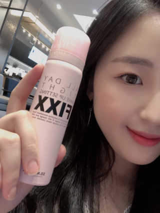 쏘내추럴 올데이 메이크업 픽서 — 5점을 준 리뷰어가 2019년 8월 올린 사용 사진