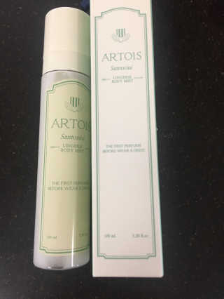 아르투아 ARTOIS 아르투아 산토리니 란제리 바디 미스트 — 4점을 준 리뷰어가 2019년 5월 올린 사용 사진