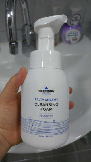솔테라피 솔티 크리미 클렌징폼 300ml — 3점을 준 리뷰어가 2019년 4월 올린 사용 사진