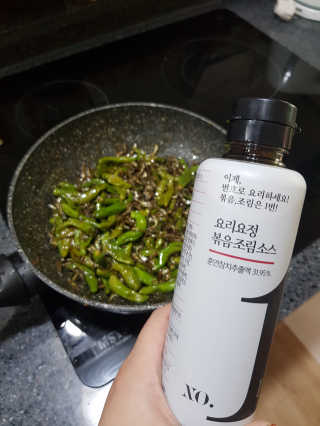 요요랩 요리요정 NO.1 볶음조림소스 420ml — 5점을 준 리뷰어가 2019년 10월 올린 사용 사진