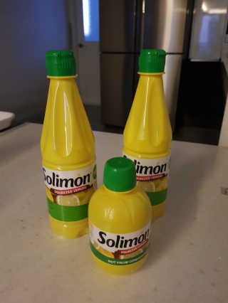 솔리몬 스퀴즈드 레몬즙 500ml X 2 + 280ml X 1 — 5점을 준 리뷰어가 2018년 10월 올린 사용 사진
