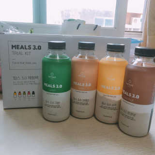 인테이크 밀스 3.0 Trial Kit(보틀형 5종) — 3점을 준 리뷰어가 2017년 4월 올린 사용 사진