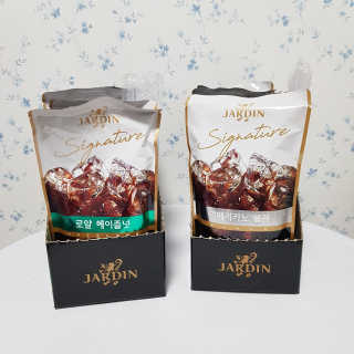 (주)쟈뎅 쟈뎅 시그니처 블랙, 헤이즐넛 230ml — 5점을 준 리뷰어가 2018년 7월 올린 사용 사진