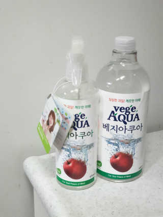 베지아쿠아 475ml + 리필 1000ml 1Set — 5점을 준 리뷰어가 2019년 11월 올린 사용 사진
