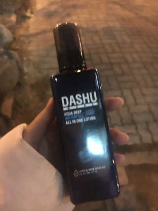 다슈코리아 다슈 맨즈 아쿠아 딥 워터풀 올인원 로션 — 3점을 준 리뷰어가 2018년 2월 올린 사용 사진