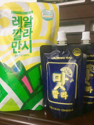 [바로푸드] 레알깔라만시1팩 + 맛깔라5팩 + 보틀1병 — 4점을 준 리뷰어가 2019년 8월 올린 사용 사진
