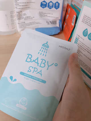 메디솔트 베이비스파 메디솔트 베이비 스파 — 5점을 준 리뷰어가 2019년 5월 올린 사용 사진