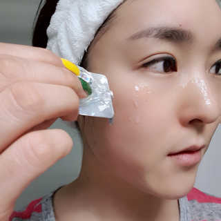 카미안느 더 퍼펙트 웨딩 마스크 — 5점을 준 리뷰어가 2018년 9월 올린 사용 사진