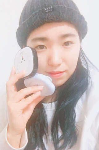 딜라잇18 I.U 화이트닝 팡 선쿠션 — 4.5점을 준 리뷰어가 2016년 12월 올린 사용 사진