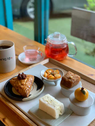 [맛을그리다 by 예빈당] 코리안디저트 세트 + 음료2잔 — 5점을 준 리뷰어가 2019년 10월 올린 사용 사진