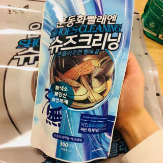 트로닉 클린팟 가바무라 슈즈크리닝 운동화세탁세제 — 5점을 준 리뷰어가 2018년 3월 올린 사용 사진