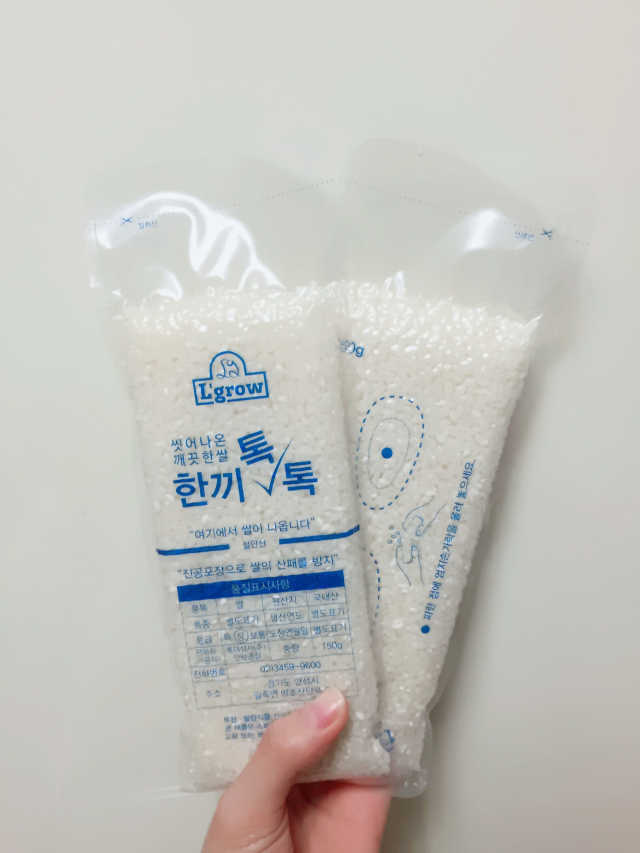 L'grow(엘그로) 씻어나온 한끼톡톡쌀! 리뷰 사진