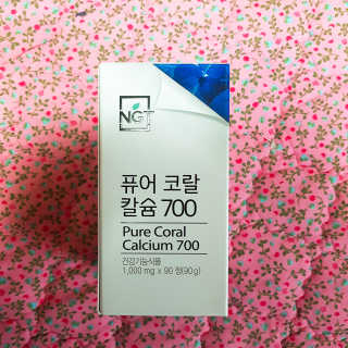 네츄럴굿띵스 퓨어 코랄 칼슘 700 30일분 — 4.33점을 준 리뷰어가 2018년 5월 올린 사용 사진